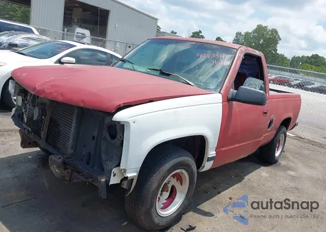 1990 GMC Sierra C1500 из США, поврежденный, VIN 1GTDC14K2LZ541447